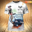 Custom Colorful Tattoo Shirt I'm A Tattoo Artist 3D All Over Print Tee Shirt Present For Tattoo Lovers