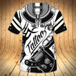 Custom Name 3D All over Print Tattoo Artist T Shirt Tattoo Lover Black And White Shirt Tattoo Tools Shirts