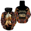 Customize Name 3D All Over Print Shirts Hoodie Tanktop Father And Son Hunting Partners For Life To My Dad Hunter Wildfire Orange Camo