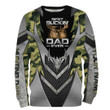 Personalized Best Buckin’s Dad Ever Deer Hunting Camo 3D All Over Print Shirt, Hoodie Father’s Day Gift For Hunting Dad
