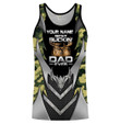 Personalized Best Buckin’s Dad Ever Deer Hunting Camo 3D All Over Print Shirt, Hoodie Father’s Day Gift For Hunting Dad