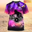 DJ Shirt Custom, 3D Printed Men DJ Shirt, Women DJ Tshirt, DJ Gift