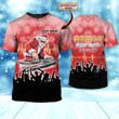 Personalized Name 3D Tshirt Dj Merry Christmas Shirts For Disc Jockey, Xmas Gift For Dj Deejay Gifts