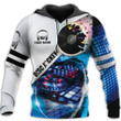 3D All Over Print Disc Jockey Hoodie, DJ Shirts Custom, Winter DJ Clothing