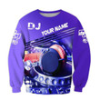 Personalized 3D Print Disc Jockey Hoodie, DJ Shirt For Musican, DJ Lover Gift
