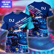 Personalized 3D All Over Printed DJ Hoodie, DJ Clothing Custom, Disc Jockey Sweater, DJ Shirts