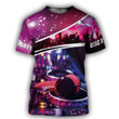 3D Print Colorful DJ Shirt And Hoodie, Disc Jockey Gift, Best Gift For DJ Boyfriend