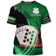 3D All Over Print Green Poker Shirt Men Women, Poker Hoodie, Poker Clothing, Poker Uniform