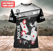Custom Poker Unisex Shirt, Poker Hoodie Men Women, 3D Printed Poker On Tshirt, Poker Gifts