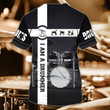 3D All Over Print Drummer Shirt, Drum Lover Tshirt, Custom Gift For A Drummer