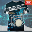 Personalized Drummer Hoodies Men Women, 3D All Over Printed Drum Shirts, Drummer Clothing, Drummer Gifts