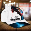 Jesus and Eagle, One Nation Under God American Eagle Patriotic Hat for Christian 3D Classic Cap for Men