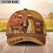 Dilypod Personalized Irish Dexter Hat for Farmer, Custom Name 3D Farmhouse Classic Cap