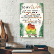 Personalized Parrot Couple Canvas, I choose you Wall Art for Parrot Loves, Gift for Boyfriend