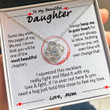To My Beautiful Daughter Necklace, Daughter Gift from Mom, Mom, Daughter Birthday Gift, Anniversary Gift for Her