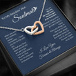 To My Soulmate Necklace, Jewelry Gift For Her, Gift For Soulmate, Soulmate Gift, Anniversary, Love Necklace Gifts For Her