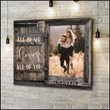 To my Wife Canvas, To my Soulmate Wall Art, Custom Photo Couple Wall Art for Husband and Wife Anniversary Gift