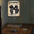 Personalized We're A Team Funny for Couple Lover Husband Wife Bedroom Table Lamp