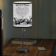 Personalized Elephant Couple Bedroom Table Lamp, We're a team Table Lamp