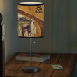 Personalized Llama Farmhouse Table Lamp for Bedoom, Living Room Lamp for Farmer