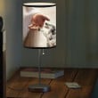 Jesus and Angel English Setter Take my hand Memorial Table Lamp for Dog Mom
