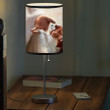 Jesus and Angel Cavalier King Charles Take my hand Memorial Table Lamp for Dog Mom