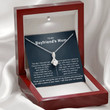 To My Boyfriend's Mom Necklace - Thank You For Raising The Man Of My Dreams - Alluring Necklace