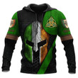 Irish Sparta Armor Celtic Knot St. Patrick's Day 3D All Over Printed Unisex Shirt