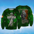 The Storm St Patrick Day for Irish Man Shirt, All Over Printed Armor Of Irish Lucky