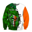 3D All Over Print Pride Is Irishman Lucky Shirt, Personalized St. Patrick's Day Shirt, Shamrock Shirt, Lucky Shirt