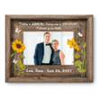 Personalized Mother of the Groom Photo Canvas, Today a Groom, Forever Your Son Mother Canvas