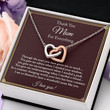 Thank You Mom For Every Thing Necklace, Mom Birthday Gift From Daughter and Son, Mom Necklace, Anniversary Gifts, Mother's Day Gifts