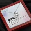 To My Mother Definition Necklace Message Card, Forever Love Necklace, Gift For Mom from Son and Daughter, Special Mother's Day Superwoman