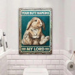 Funny Rabbit Bathtub Bathroom Metal Wall Art, Rabbit Sign for Farm Decor Rabbit Lovers