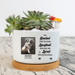 Australian Shepherds Memorial Gift - Pet Mmorial Flower Pot - Dog Frames For Pictures Memorial Dog Remembrance