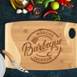 Barbecue Master Gifts - Personalized Cutting Board for Men - Dad Grilling Gifts - Father's Day Gift