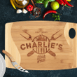 Personalized Cutting Board for Men - Steakhouse - Custom Name - Dad Grilling Gifts - Father's Day Gift
