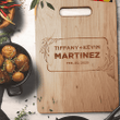 Personalized Cutting Board for Couples - Custom Name - Wedding Gifts Gift - Housewarming Gifts for New Home