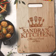 Her Kitchen, Always Fresh - Personalized Cutting Board for Mom - Mother's Day Gifts - Custom Name and Year