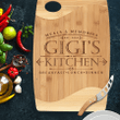 Personalized Cutting Board For Grandma - Meals & Memories - Custom Nickname and Year - Mother's Day Gift