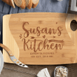 Personalized Cutting Board for Mom - Wood Cutting Board - Her Kitchen, Always Fresh - Mother's Day Gifts