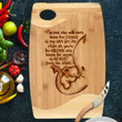 Mom-to-be Future Mom Gift, Elephant Baby Mother Cutting Board Kitchen Utensils