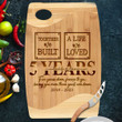 Personalized 5 Years Anniversary Gift for Wife, Gift from Husband Mother's Day Cutting Board Kitchen Utensils