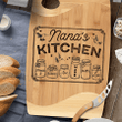 Personalized Cutting Board For Mom, For Grandma, Kitchen Utensil, Meals and Memories are made with Love