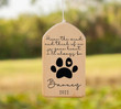 Personalized Pet Memorial Wind Chimes, Loss Of Dog Wing, Pet Memorial Wind Chime, Bereavement Gift