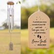 Personalized Baby Loss Memorial Wind Chime, Miscarriage Stillbirth Wind Chime, Sympathy Grief Gift, Baby Miscarriage Memorial, Infant Loss Memorial
