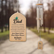 Dad Memorial Wind Chime Loss of Dad, Sympathy Gift Dad Remembrance Gift, In Loving Memory of Dad, Bereavement gift, Dad Loss Condolence gift