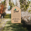 Dad Memorial Wind Chime Loss of Dad, Sympathy Gift Dad Remembrance Gift, In Loving Memory of Dad, Bereavement gift, Dad Loss Condolence gift