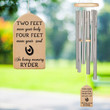 I Love Memory Rider Loss of Horse Memorial Wind Chime, Gift for Horse Lover Equestrian, Sympathy Pet Loss Gifts Bereavement, Remembrance Personalized Wind Chime