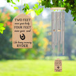 I Love Memory Rider Loss of Horse Memorial Wind Chime, Gift for Horse Lover Equestrian, Sympathy Pet Loss Gifts Bereavement, Remembrance Personalized Wind Chime